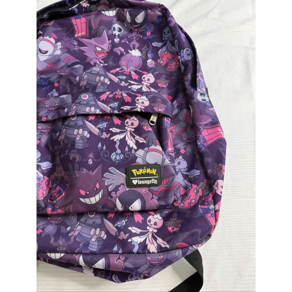 Loungefly x Pokémon Ghost Type All-Over-Print Backpack